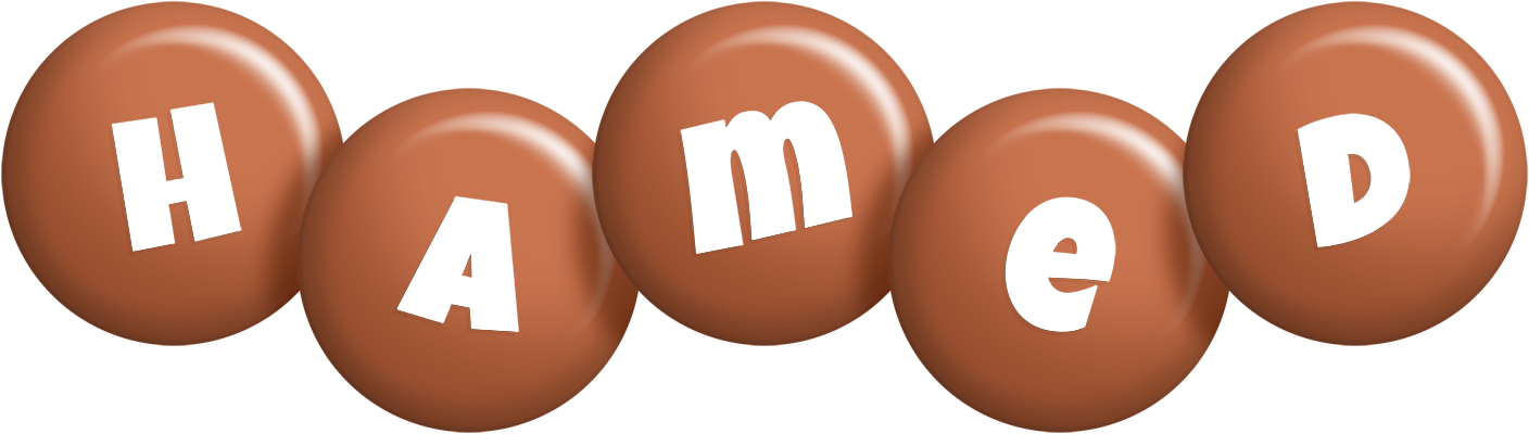 Hamed candy-brown logo