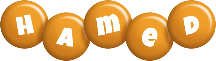 Hamed candy-orange logo
