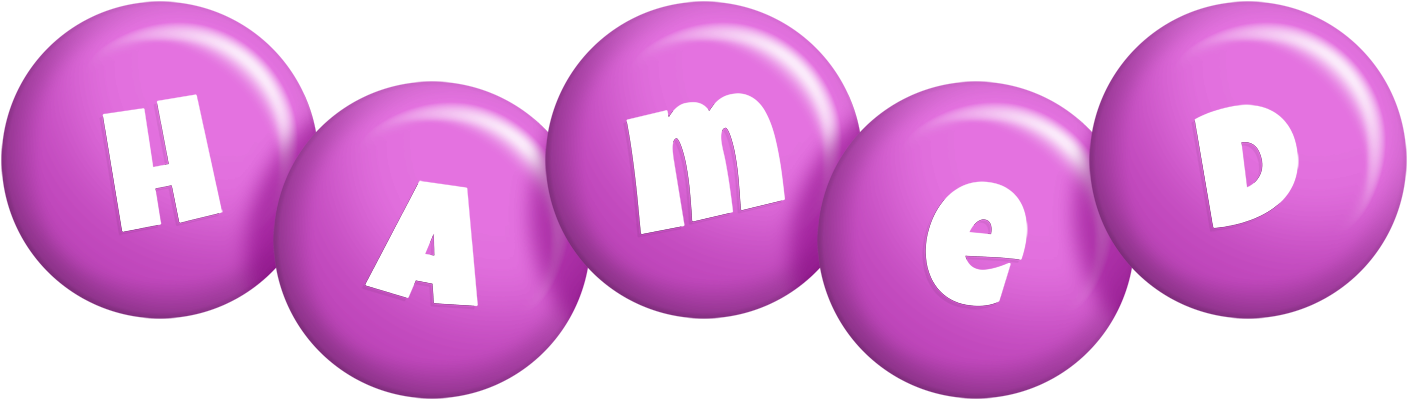 Hamed candy-purple logo