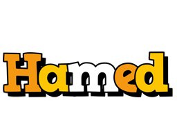 Hamed cartoon logo