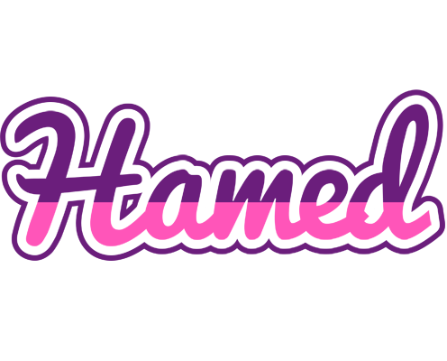 Hamed cheerful logo