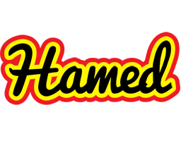 Hamed flaming logo