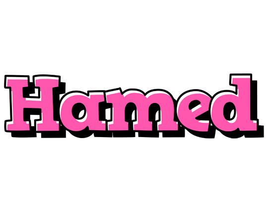 Hamed girlish logo
