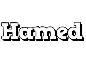 Hamed snowing logo