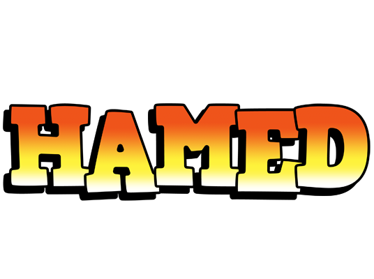 Hamed sunset logo