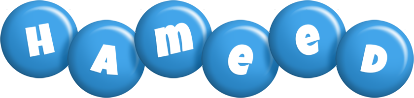 Hameed candy-blue logo