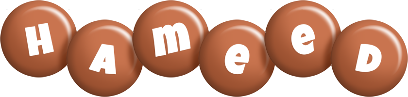 Hameed candy-brown logo