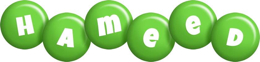 Hameed candy-green logo