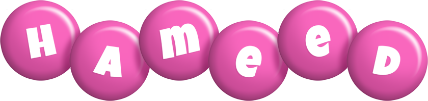 Hameed candy-pink logo