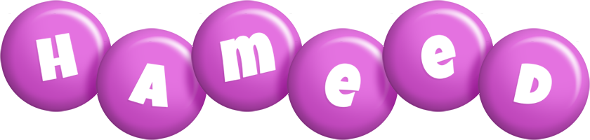Hameed candy-purple logo