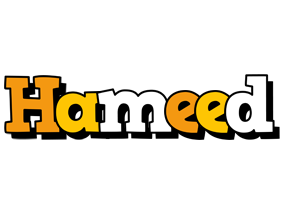 Hameed cartoon logo