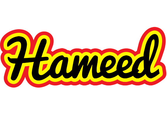 Hameed flaming logo