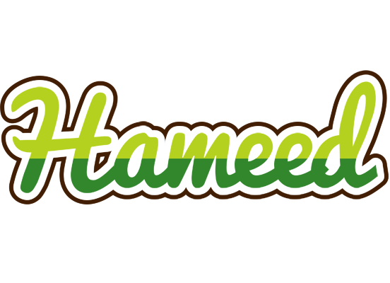 Hameed golfing logo