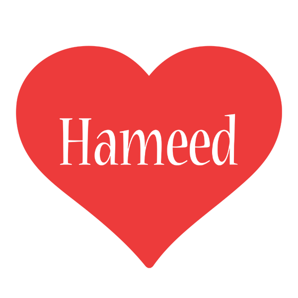 Hameed love logo