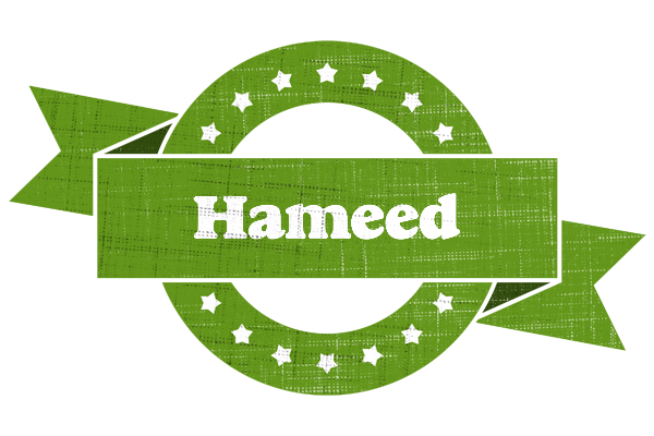 Hameed natural logo