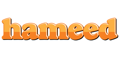 Hameed orange logo