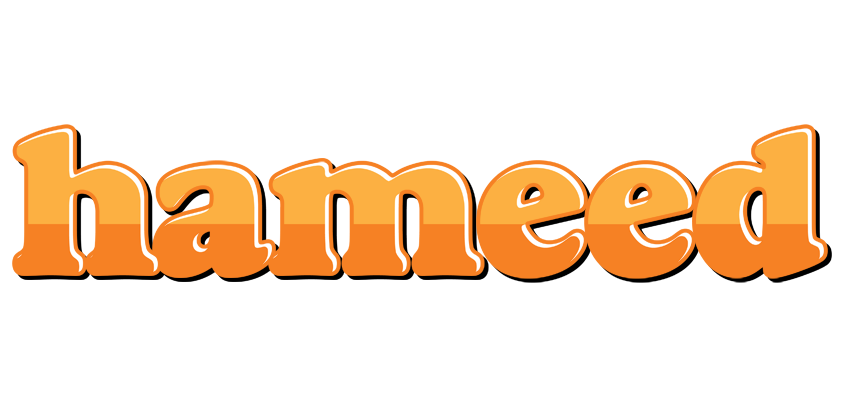 Hameed orange logo