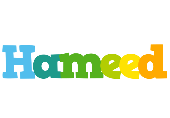 Hameed rainbows logo
