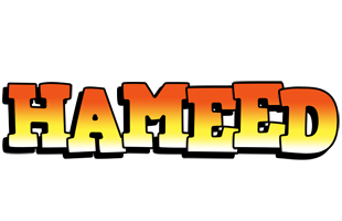 Hameed sunset logo