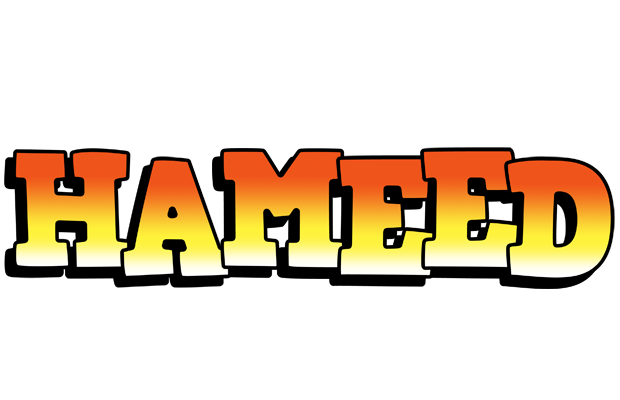 Hameed sunset logo