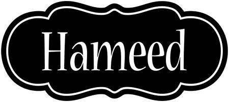 Hameed welcome logo