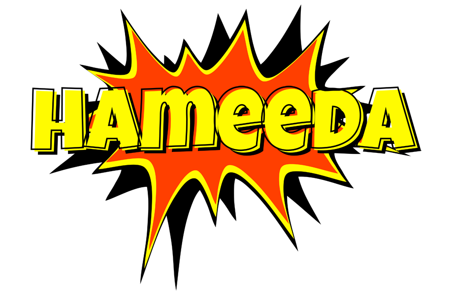 Hameeda bazinga logo
