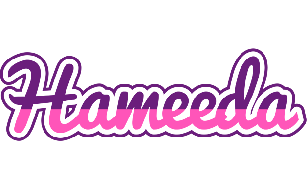 Hameeda cheerful logo
