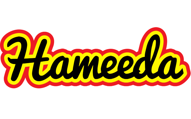 Hameeda flaming logo
