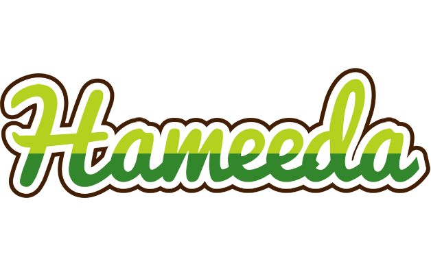 Hameeda golfing logo