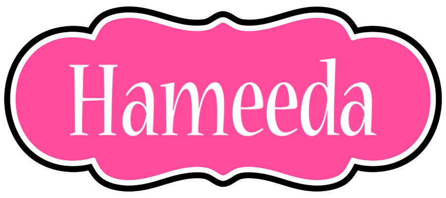 Hameeda invitation logo