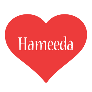 Hameeda love logo