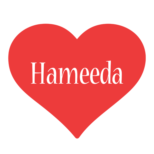 Hameeda love logo