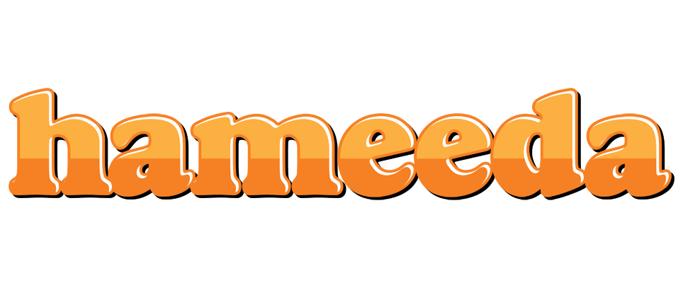 Hameeda orange logo