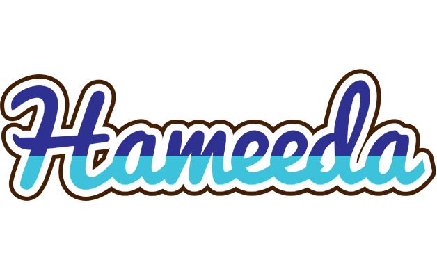 Hameeda raining logo