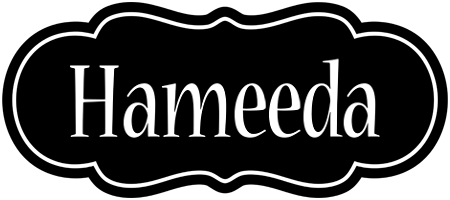 Hameeda welcome logo