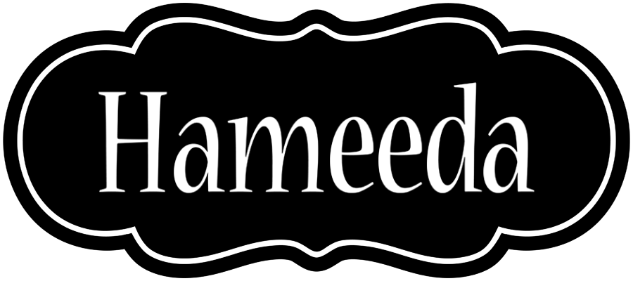 Hameeda welcome logo