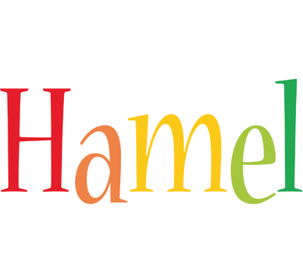 Hamel birthday logo