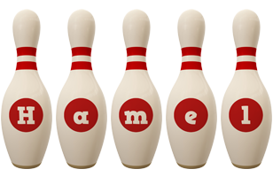 Hamel bowling-pin logo