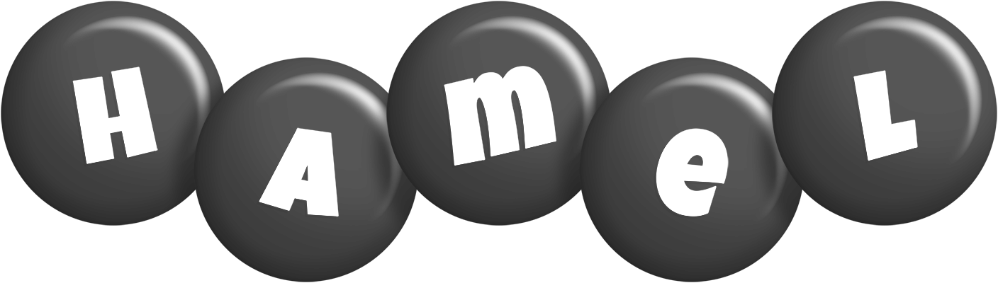 Hamel candy-black logo