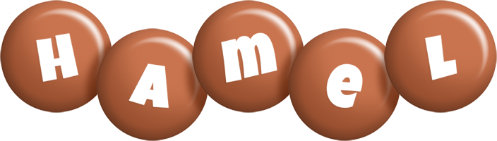 Hamel candy-brown logo