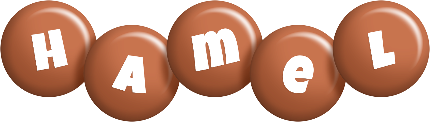 Hamel candy-brown logo