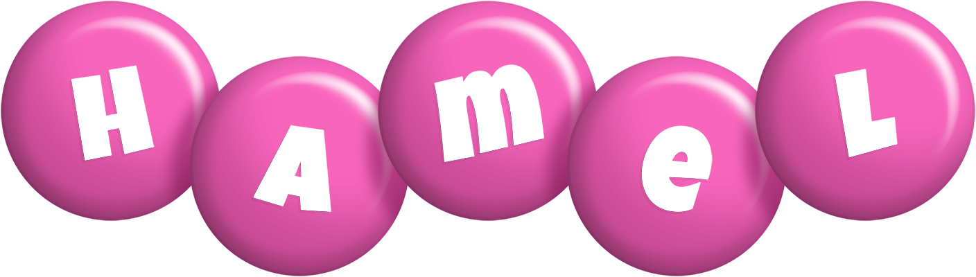 Hamel candy-pink logo