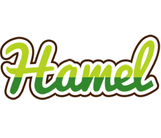 Hamel golfing logo