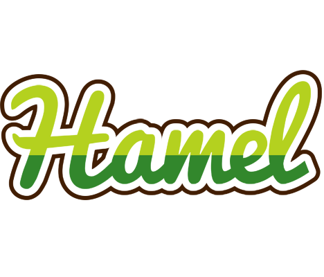 Hamel golfing logo