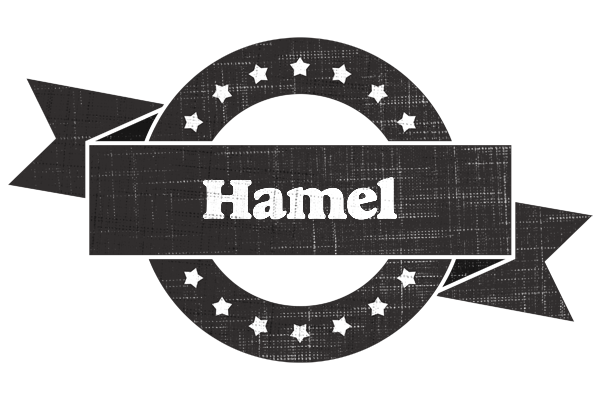 Hamel grunge logo