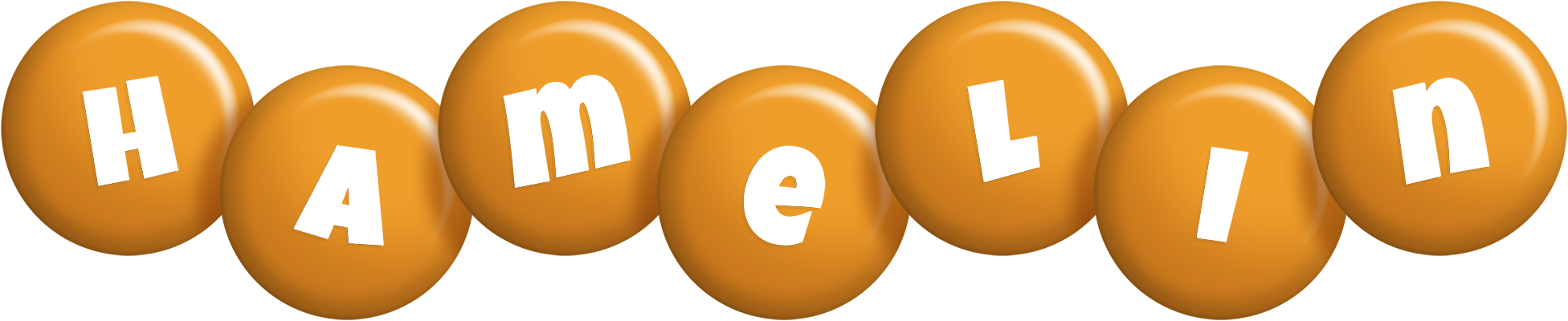 Hamelin candy-orange logo