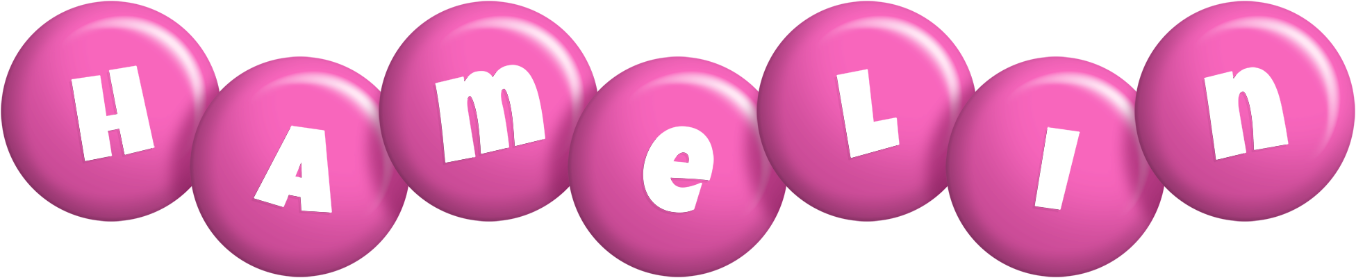 Hamelin candy-pink logo