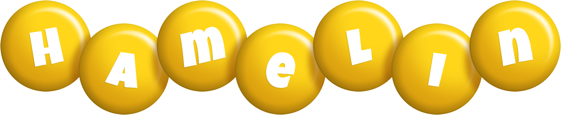 Hamelin candy-yellow logo