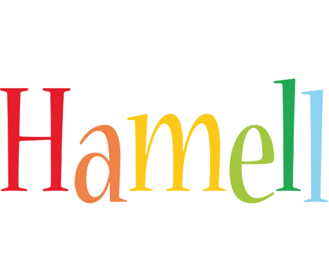 Hamell birthday logo