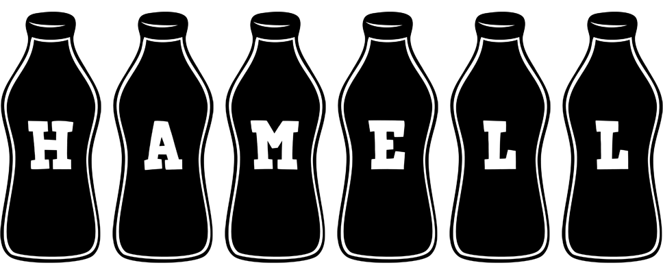 Hamell bottle logo